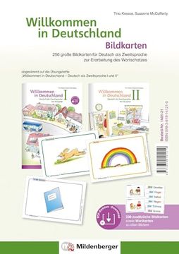 portada Willkommen in Deutschland - Bildkarten (en Alemán)