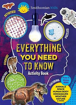 portada Smithsonian Everything you Need to Know Activity Book (en Inglés)