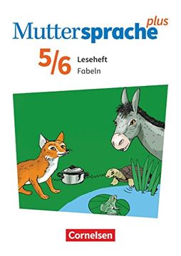portada Muttersprache Plus - Allgemeine Ausgabe 2020 und Sachsen 2019 - 5. /6. Schuljahr: Fabeln - Leseheft (en Alemán)