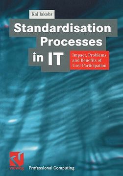 portada standardisation processes in it: impact, problems and benefits of user participation (en Inglés)