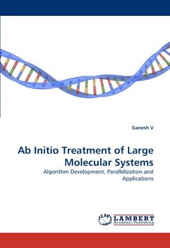 portada ab initio treatment of large molecular systems (en Inglés)