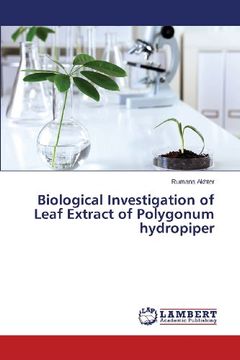 portada Biological Investigation of Leaf Extract of Polygonum Hydropiper