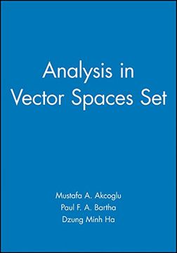portada Analysis in Vector Spaces set (en Inglés)