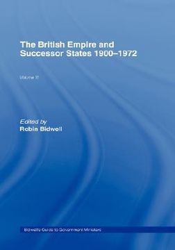 portada guide to government ministers: the british empire and successor states 1900-1972 (en Inglés)