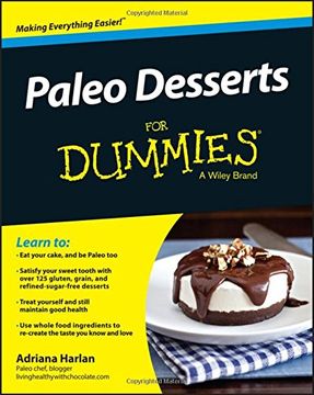 portada Paleo Desserts For Dummies