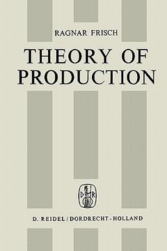 portada theory of production (en Inglés)
