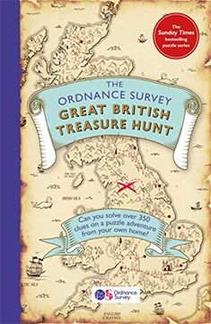 portada The Ordnance Survey Great British Treasure Hunt: Solve the Clues on a Puzzle Adventure (en Inglés)