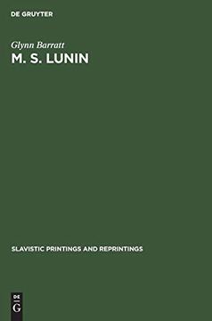 portada M. S. Lunin (Slavistic Printings and Reprintings) (en Inglés)