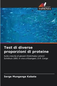portada Test di diverse proporzioni di proteine (in Italian)