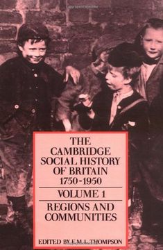 portada The Cambridge Social History of Britain, 1750–1950 3 Volume Paperback Set: Cambridge Social History Britain v1: Volume 1 (en Inglés)