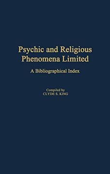 portada Psychic and Religious Phenomena Limited: A Bibliographical Index (en Inglés)