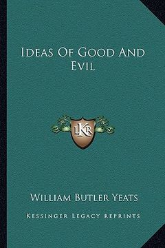 portada ideas of good and evil (en Inglés)