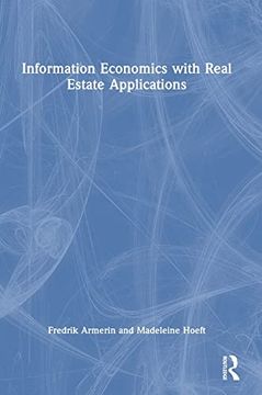 portada Information Economics With Real Estate Applications (en Inglés)