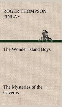 portada the wonder island boys: the mysteries of the caverns (in English)
