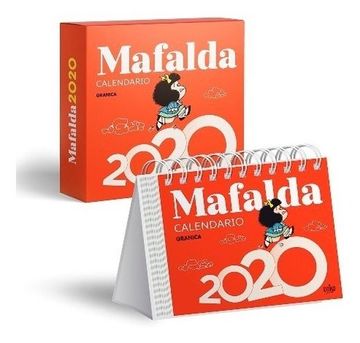 portada Mafalda 2020 Calendario Caja - Rojo