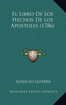 portada El Libro de los Hechos de los Apostoles (1786)