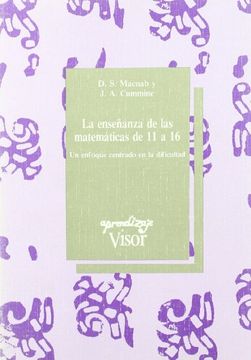 portada La Enseñanza de las Matemáticas de 11 a 16 (in Spanish)