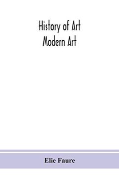 portada History of Art; Modern art (en Inglés)