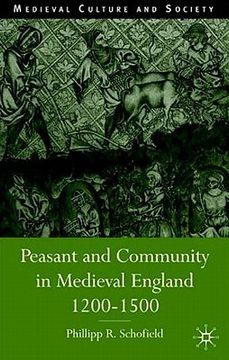 portada peasant and community in medieval england, 1200-1500