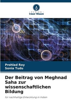 portada Der Beitrag von Meghnad Saha zur wissenschaftlichen Bildung (in German)