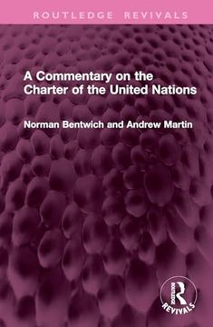 portada A Commentary on the Charter of the United Nations (Routledge Revivals) (in English)