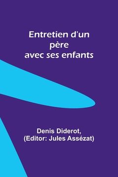 portada Entretien d'un père avec ses enfants