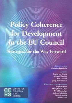 portada policy coherence for development in the eu council: strategies for the way forward (en Inglés)
