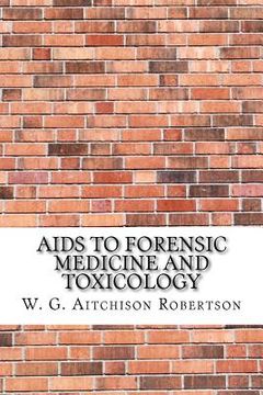 portada Aids to Forensic Medicine and Toxicology