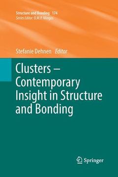 portada Clusters - Contemporary Insight in Structure and Bonding (en Inglés)