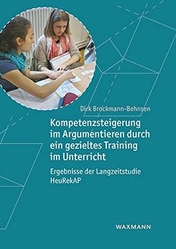portada Kompetenzsteigerung im Argumentieren Durch ein Gezieltes Training im Unterricht (en Alemán)