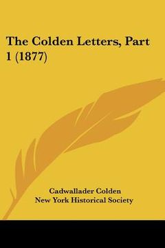 portada the colden letters, part 1 (1877) (in English)
