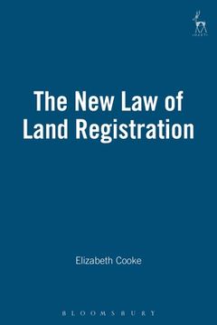 portada the new law of land registration (en Inglés)