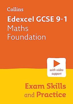 portada Collins GCSE Science 9-1 -- Edexcel GCSE 9-1 Maths Foundation Exam Skills Workboo: Interleaved Command Word Practice (en Inglés)