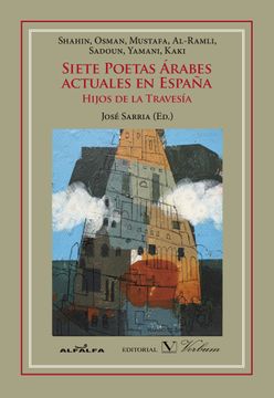 portada Siete Poetas Árabes Actuales en España: Hijos de la Travesía (Poesía) (in Spanish)