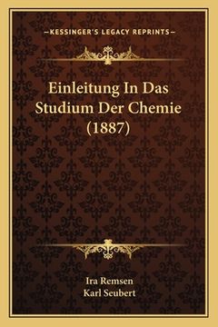 portada Einleitung In Das Studium Der Chemie (1887) (en Alemán)