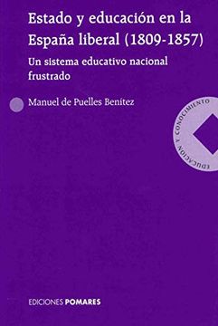 portada ESTADO Y EDUCACION EN LA ESPAÑA LIBERAL