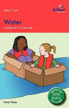 portada water: activities for 3-5 year olds - 2nd edition (in English)