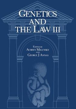 portada Genetics and the Law III (in English)