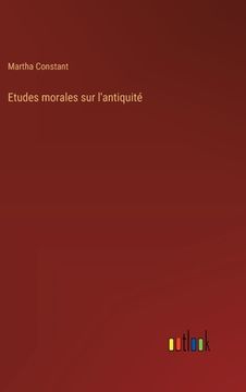 portada Etudes morales sur l'antiquité (in French)