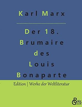 portada Der Achtzehnte Brumaire des Louis Bonaparte (in German)