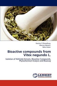 portada bioactive compounds from vitex negundo l. (en Inglés)