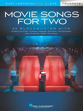 portada Movie Songs for two Trumpets: Easy Instrumental Duets 