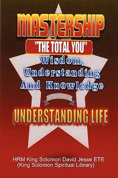 portada mastership and the understanding of life (in English)
