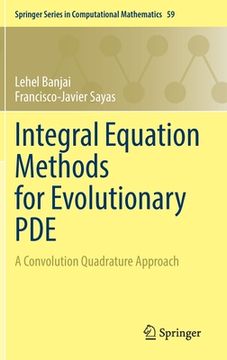 portada Integral Equation Methods for Evolutionary Pde: A Convolution Quadrature Approach