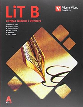 portada Lit b (llengua catalana i literatura batx) aula 3d (Paperback) (in Catalá)