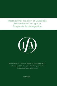 portada ifa: international taxation of dividends reconsidered