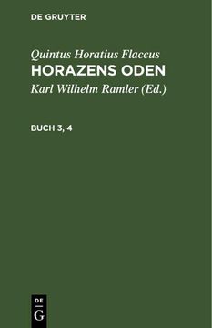 portada Quintus Horatius Flaccus: Horazens Oden. Buch 3, 4 (en Alemán)