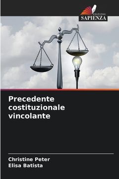 portada Precedente costituzionale vincolante (en Italiano)
