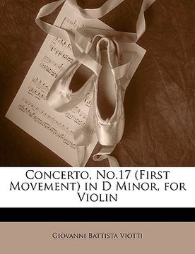 portada Concerto, No.17 (First Movement) in D Minor, for Violin