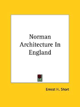portada norman architecture in england